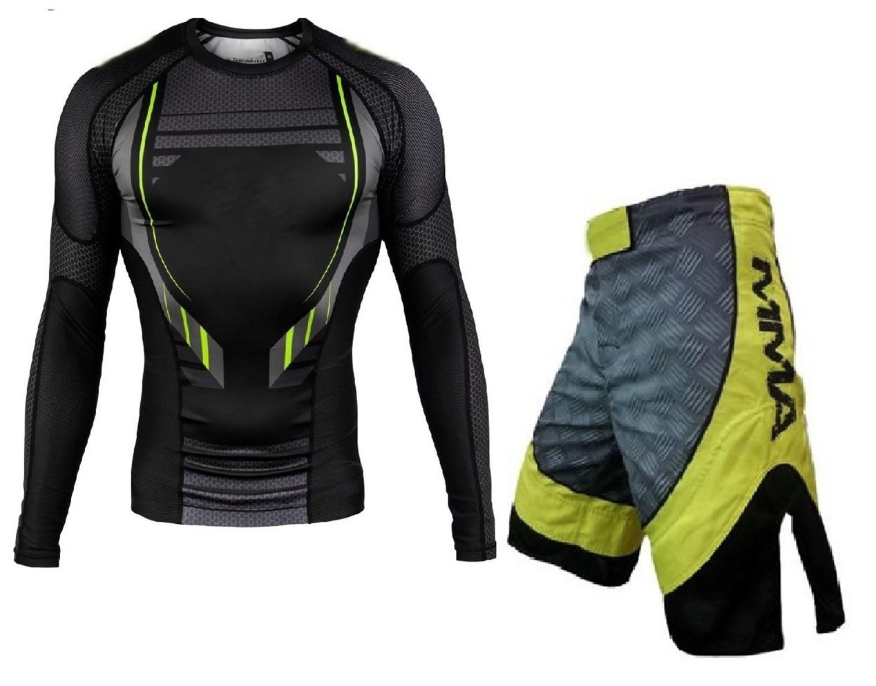 MMA RASHGUARD & SHORTS