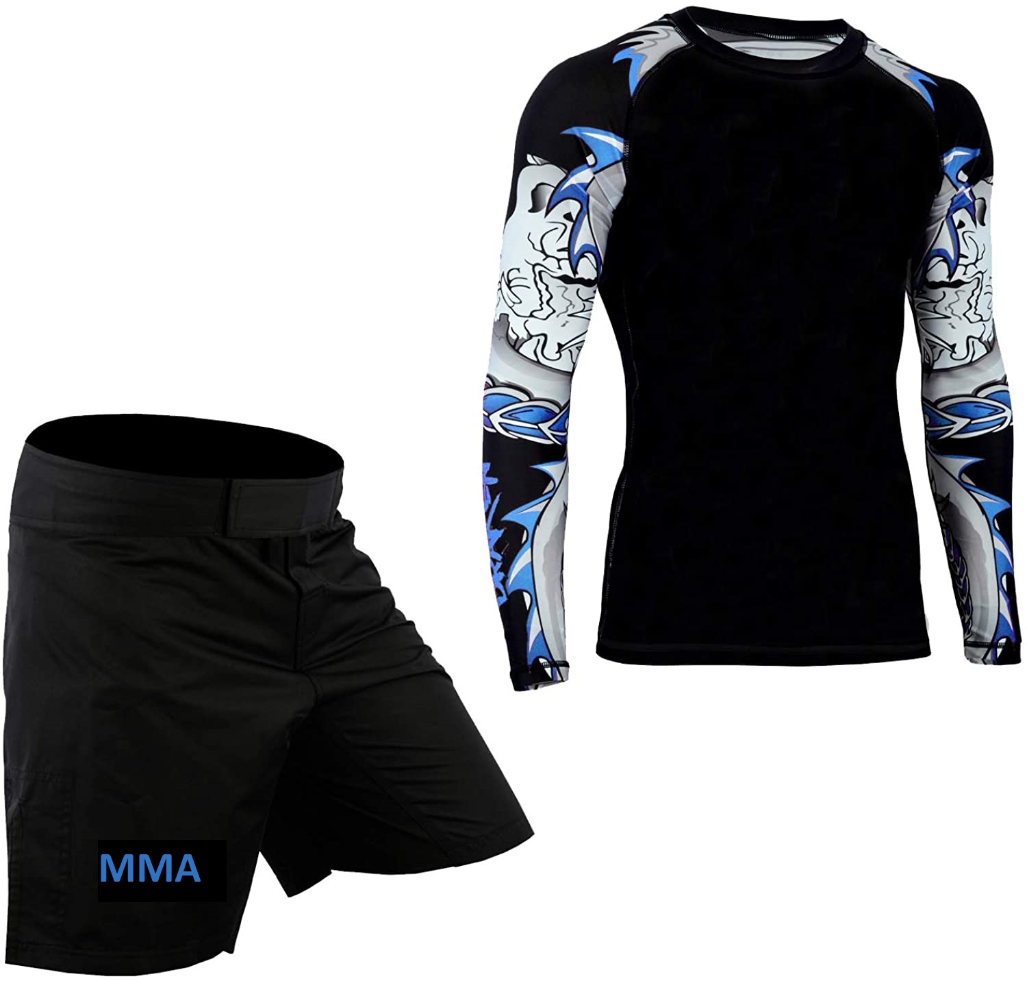 MMA RASHGUARD & SHORTS